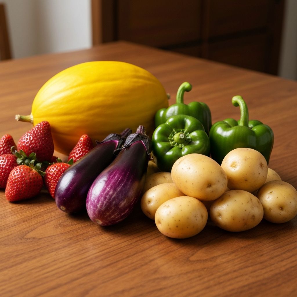 Fresh produce and everyday food