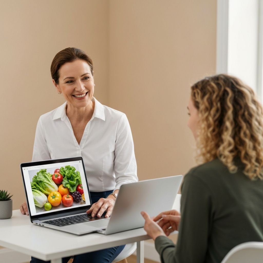 Nutrition consultation format